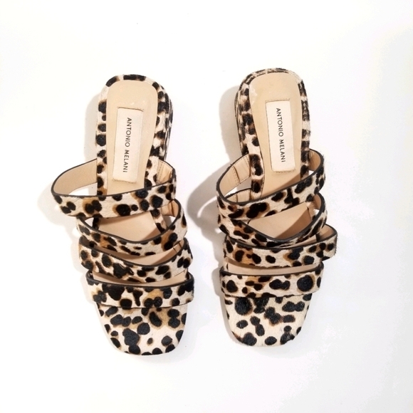 ANTONIO MELANI Cosgrove Leopard Banded Sandal - Picture 4 of 14